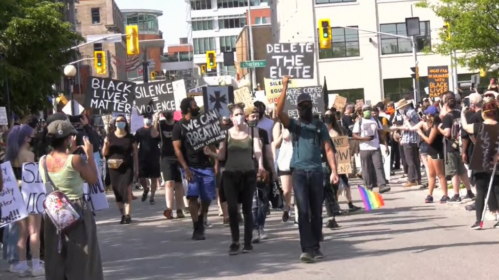 kitchener protest march black lives matter