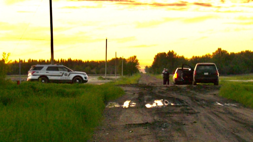 Police presence northeast of Redwater, June 15