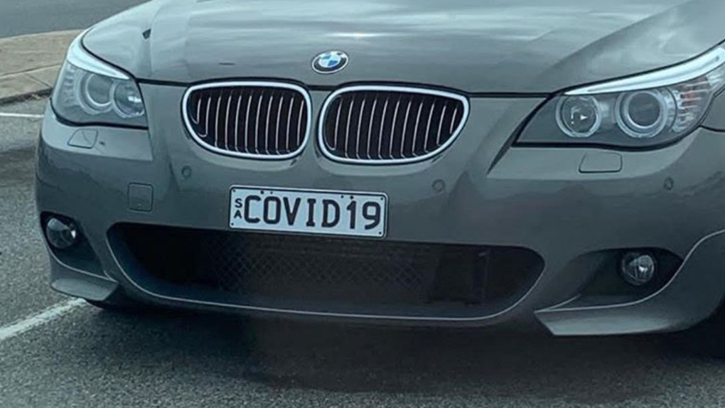 Mystery car with 'COVID19' licence plate befuddles staff at Australia  airport | CTV News