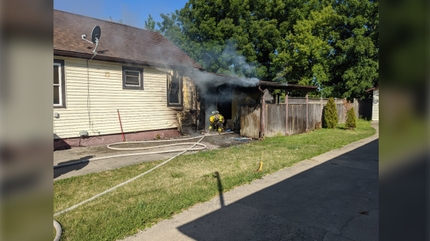 Chatham-Kent house fire causes approximately $100,000 in losses | CTV News