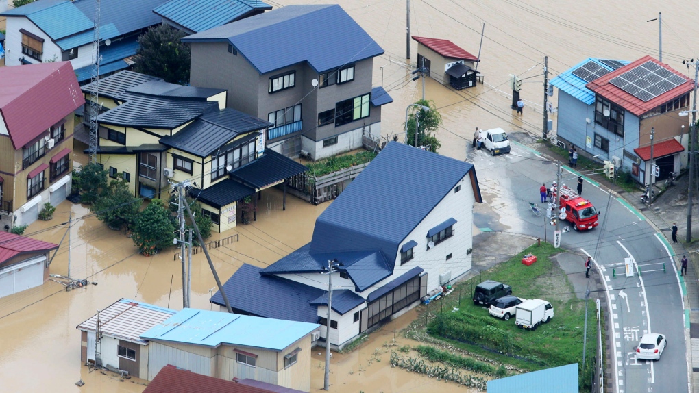 japan flood