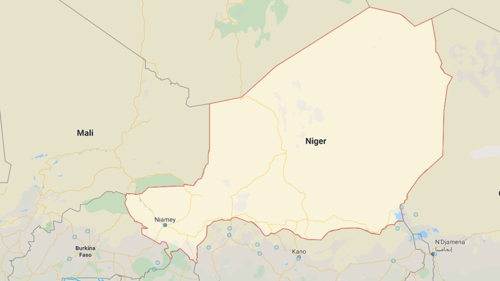 Map of Niger 