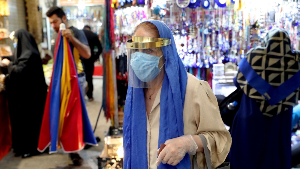 At the Tajrish bazaar in Tehran, Iran