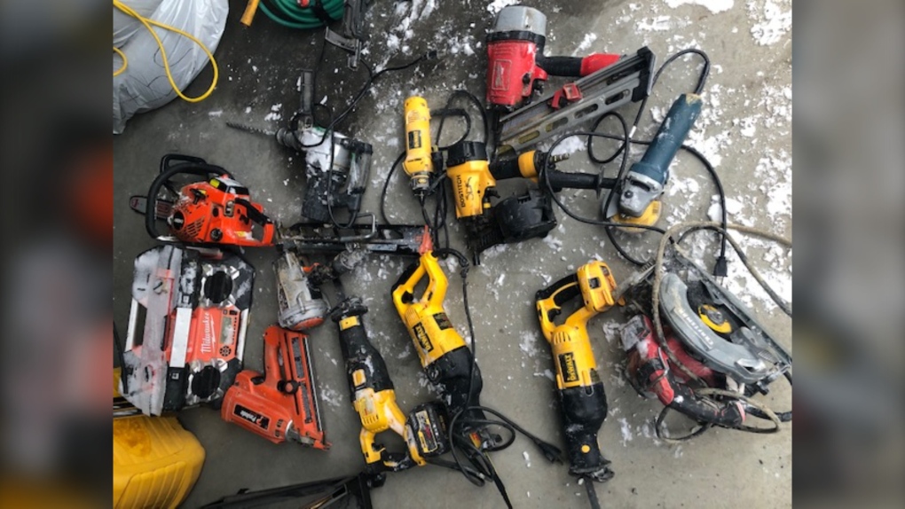 Stolen hand tools recovered