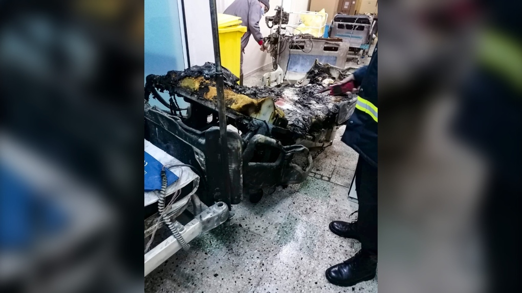 Fire in COVID-19 unit kills 10 in Romania | CTV News