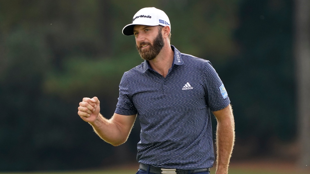 Dustin Johnson coasts to 5-shot win and 1st Masters title | CTV News