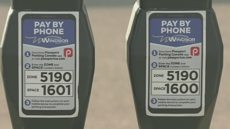Windsor offers 15-minute free parking