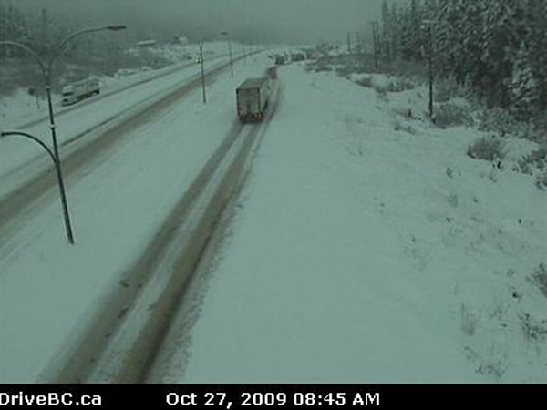 Coquihalla reopens after snow closes highway | CTV News