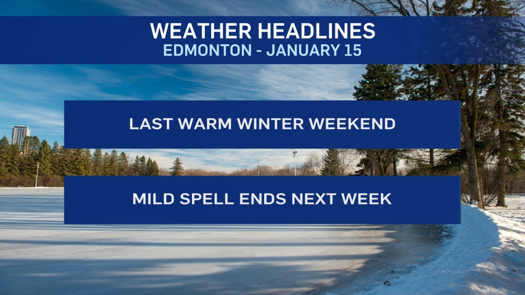 Edmonton weather for Friday, January 15 CTV News