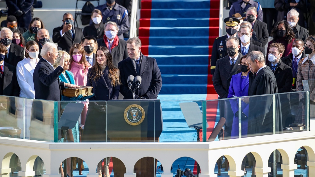 In Pictures: U.S. President Joe Biden is sworn in