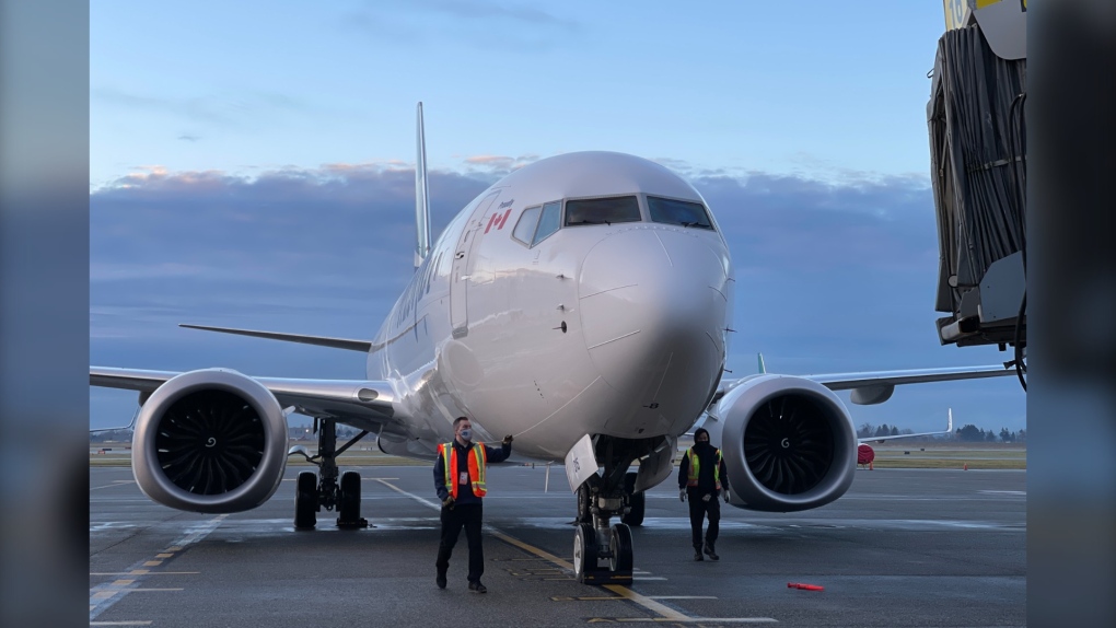 WestJet cancels Calgary to Toronto flight to address indicator light in 737  MAX | CTV News