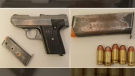 Ottawa police seized a handgun during a traffic stop on the weekend. (Ottawa Police Service)