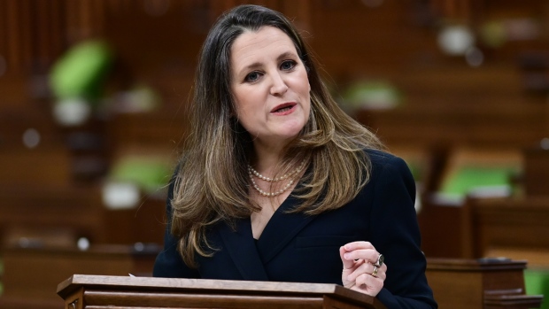 Speed of child-care plan up to provinces and territories: Freeland ...