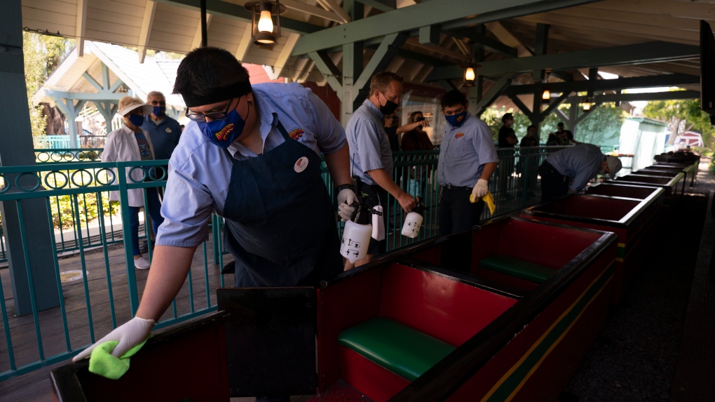 Coronavirus: California Theme Park Reopens After Virus Closure | CTV News