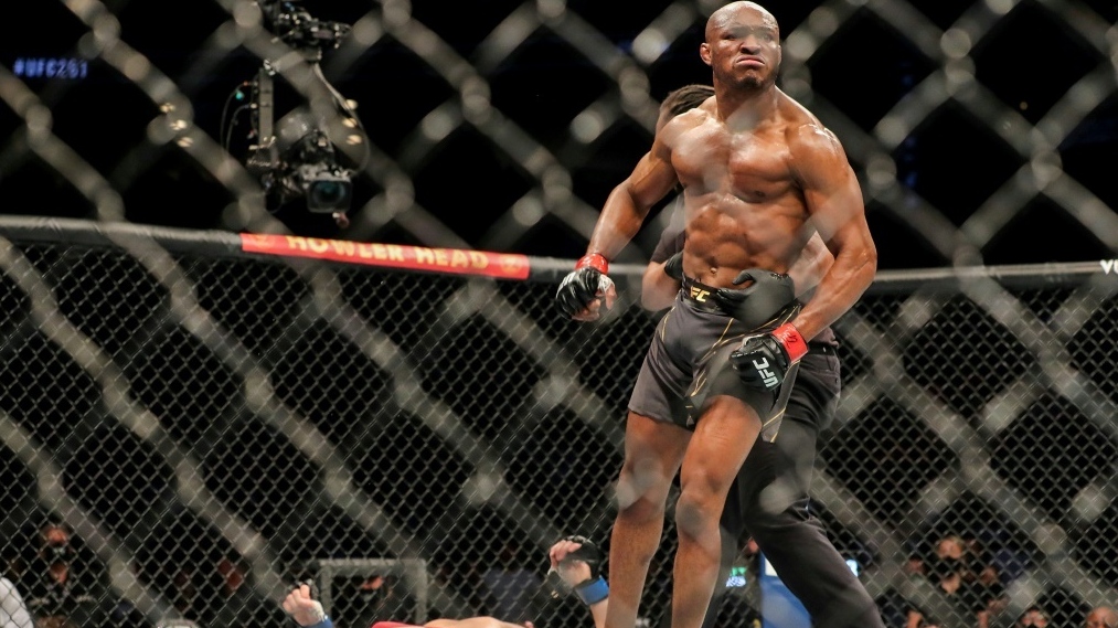 Usman, Namajunas secure KO title fight wins as UFC welcomes back fans | CTV  News