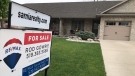 A home for sale in Sarnia, Ont. on May 5, 2021. (Sean Irvine CTV News) 