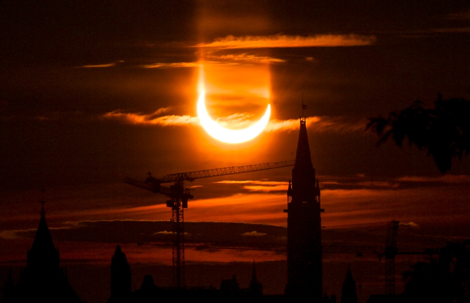 Stunning photos of the solar eclipse captured in parts of Canada CTV News