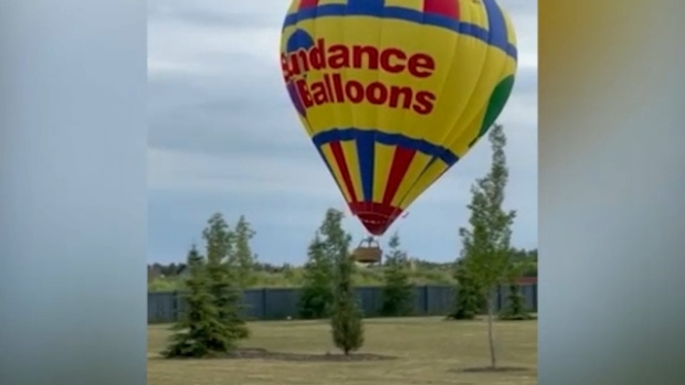 Balloon Passenger Taken To Hospital After Post-landing Accident | CTV News