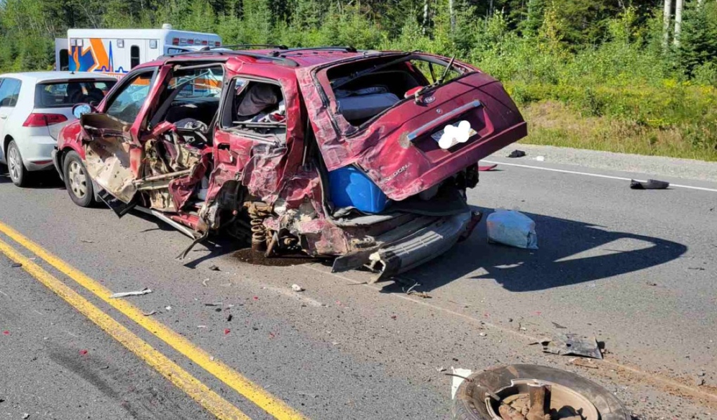 Hwy. 11 crash