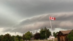 Clouds formed over Barrie, Ont., in this file image. (David Sullivan/CTV News)