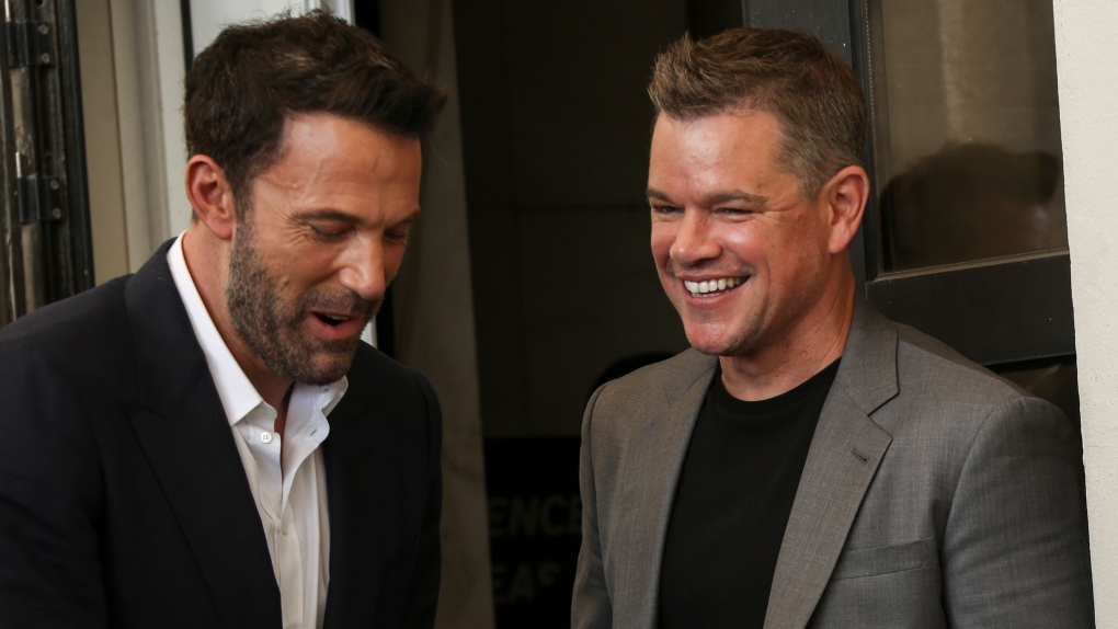 Ben Affleck, Matt Damon 'The Last Duel' Interviews – The Hollywood Reporter