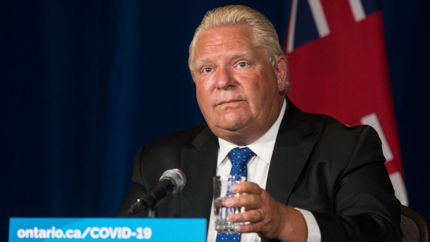 Doug Ford calls new COVID-19 variant concerning as Canada implements travel ban