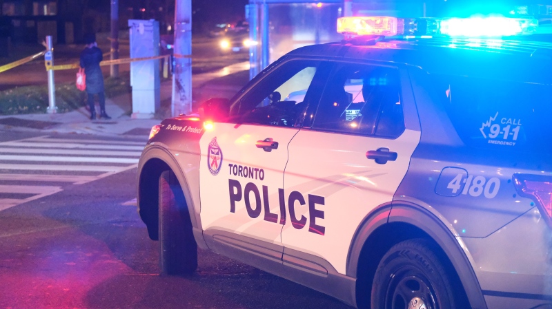 A Toronto police cruiser is seen in this undated photo. (Simon Sheehan/CP24)