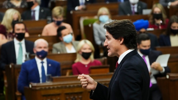 Trudeau, O'Toole exchange barbs over hot topics in first question period in months