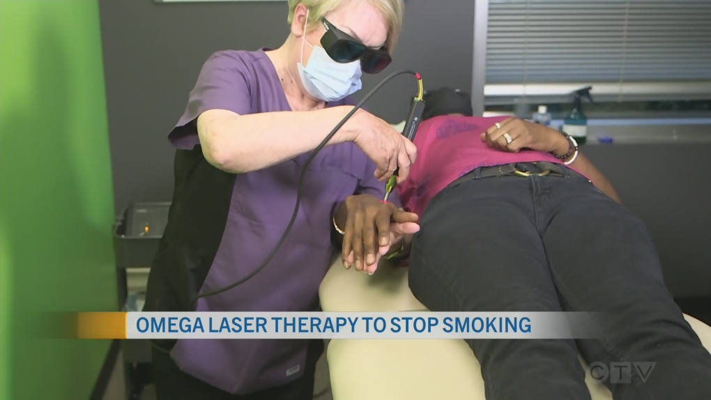 Quit Smoking With Omega Laser Therapy | CTV News
