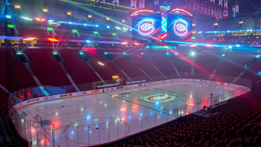 Bell Centre empty