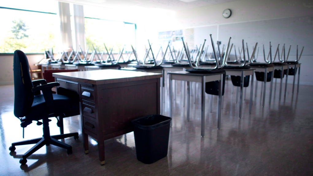 Empty classroom