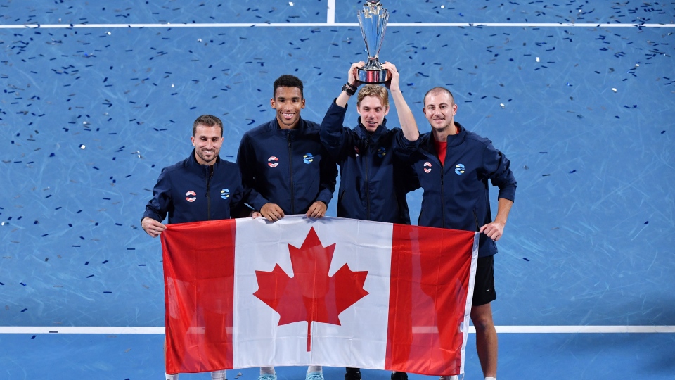 Maple Leaf rules: Felix Auger-Aliassime clinches the ATP Cup for Canada  over Spain | CTV News