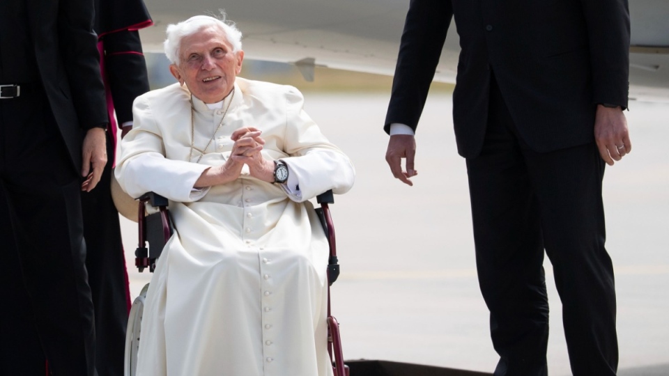 Emeritus Pope Benedict XVI in 2020