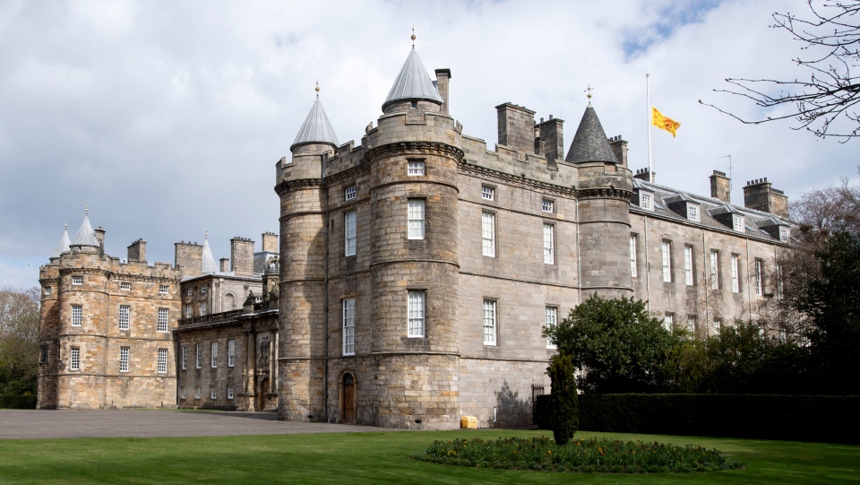 Palace of Holyroodhouse in Edinburgh