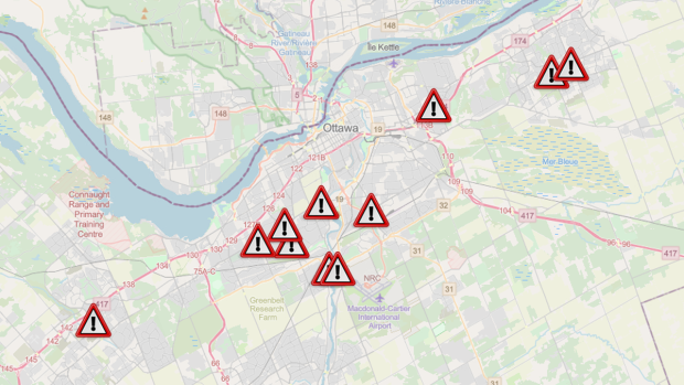 Here Are The 11 Most Dangerous Intersections In Ottawa Ctv News 