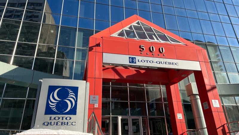 Loto-Quebec tower in Montreal on Sherbrooke St. (Daniel J. Rowe/CTV News)