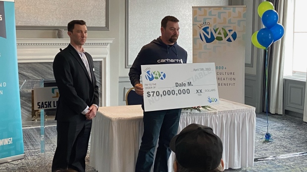 Sask. resident wins record $70 million Lotto Max jackpot