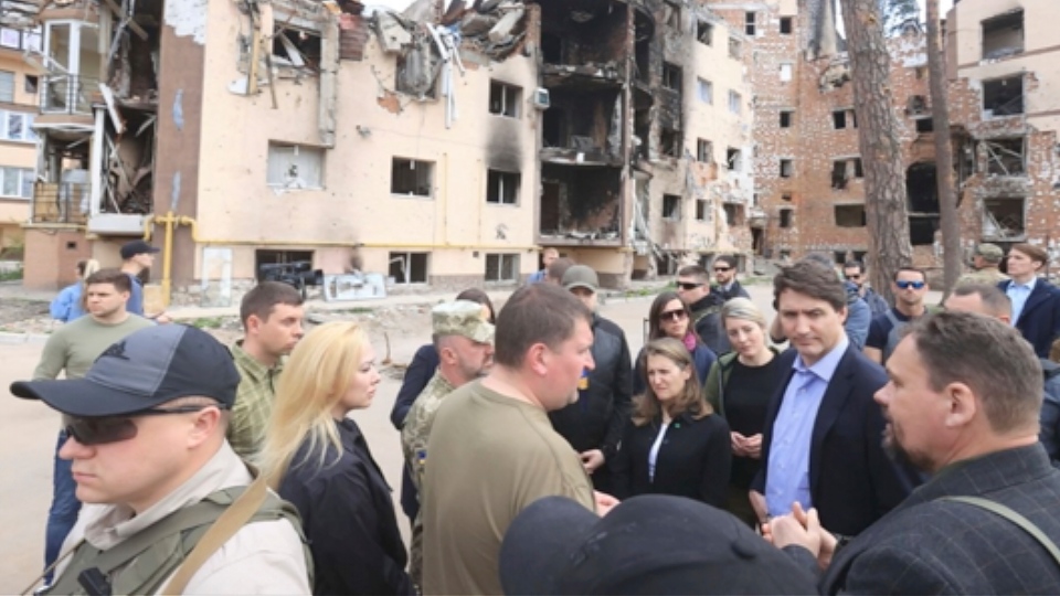 Trudeau in Ukraine 