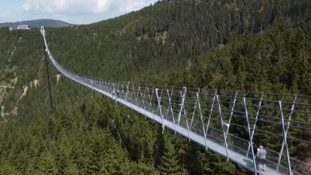 World's longest suspension bridge opens | CTV News