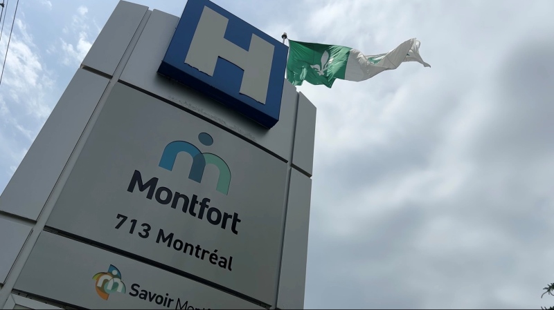 The Montfort Hospital has apologized to the daughter of a patient who went missing for nearly thirty hours from the mental health wing and say the situation is under review. Jun. 16, 2022. (Tyler Fleming/CTV News Ottawa)
