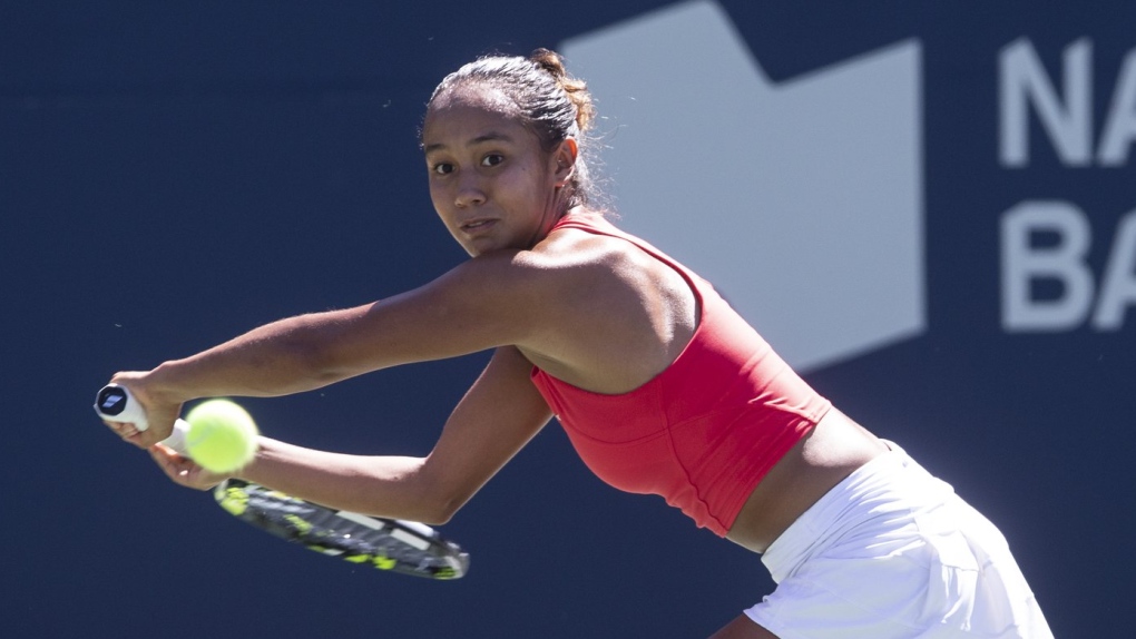 Leylah Fernandez out of National Bank Open tennis tournament | CTV News