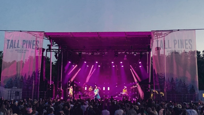 Tall Pines Music & Arts Festival is returning this summer with an all-Canadian lineup set to take to the stage (Credit/Tall Pines Music & Arts Festival)