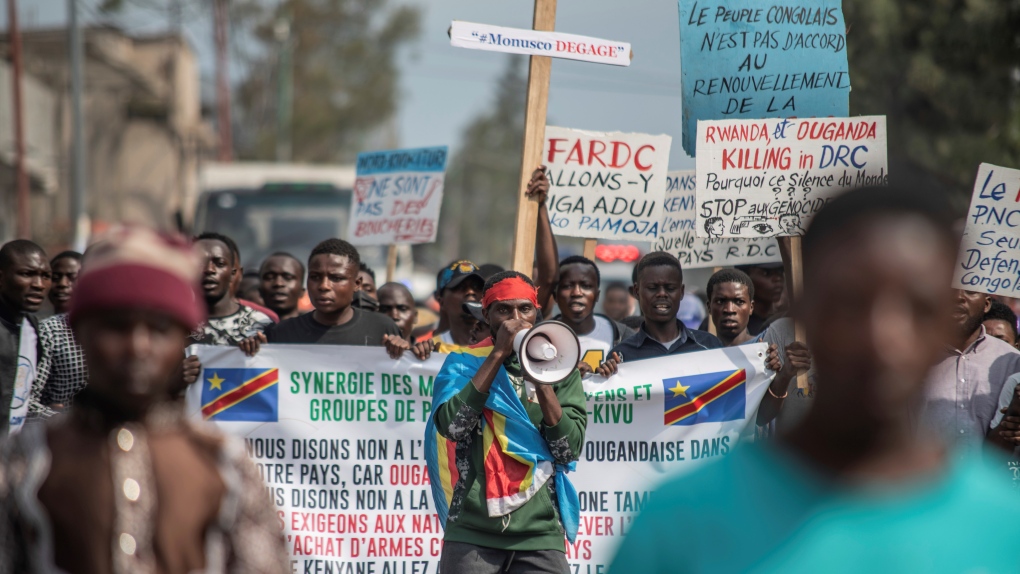 Congo protest