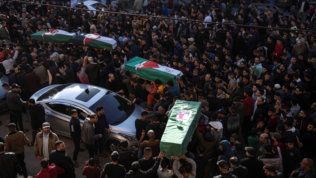 Gaza Strip funeral 
