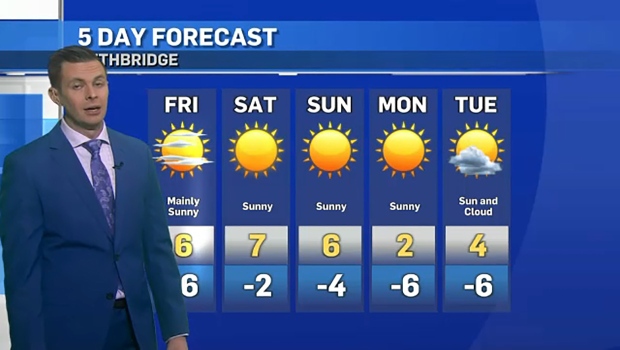 CTV Lethbridge Weather At 5 For Thursday, January 5, 2022 | CTV News