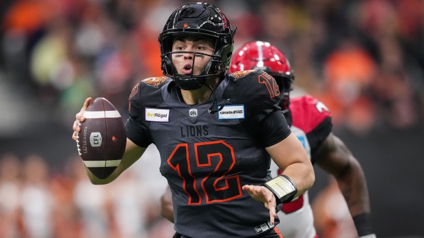 Rourke, B.C. Lions down Calgary Stampeders 30-16 in West semifinal