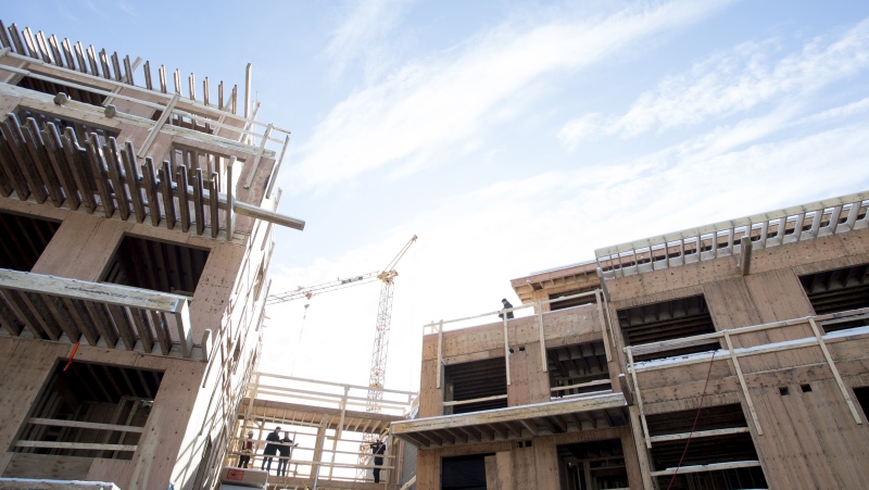 A rental housing development in Vancouver is shown on Monday, Feb. 11, 2019. THE CANADIAN PRESS/Jonathan Hayward