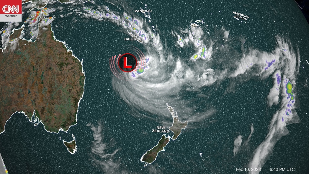 New Zealand cyclone