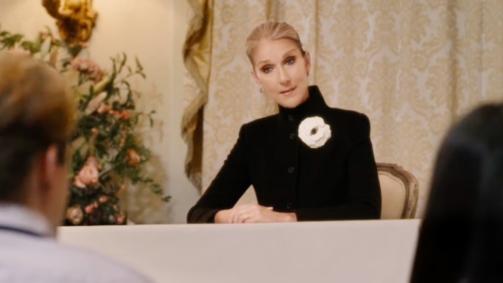 Celine Dion in a scene from the movie 'Love Again'
