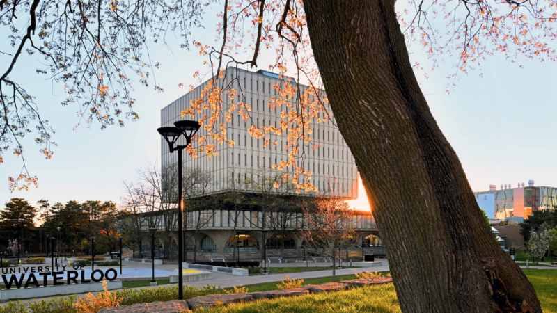 The University of Waterloo can be seen above. (Facebook)